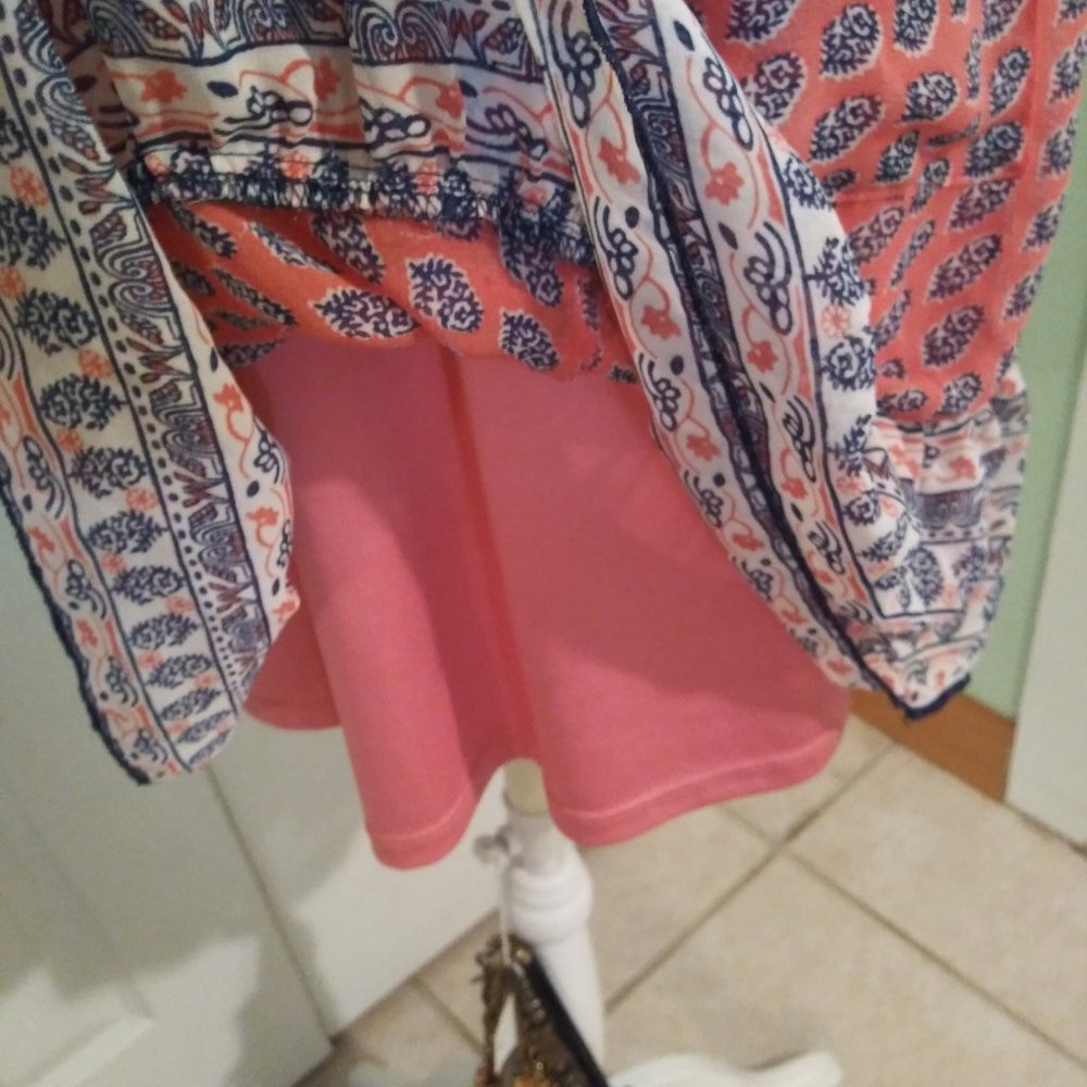 2349 Size Med As U Wish Lined Tunic Top - Picture 5 of 8